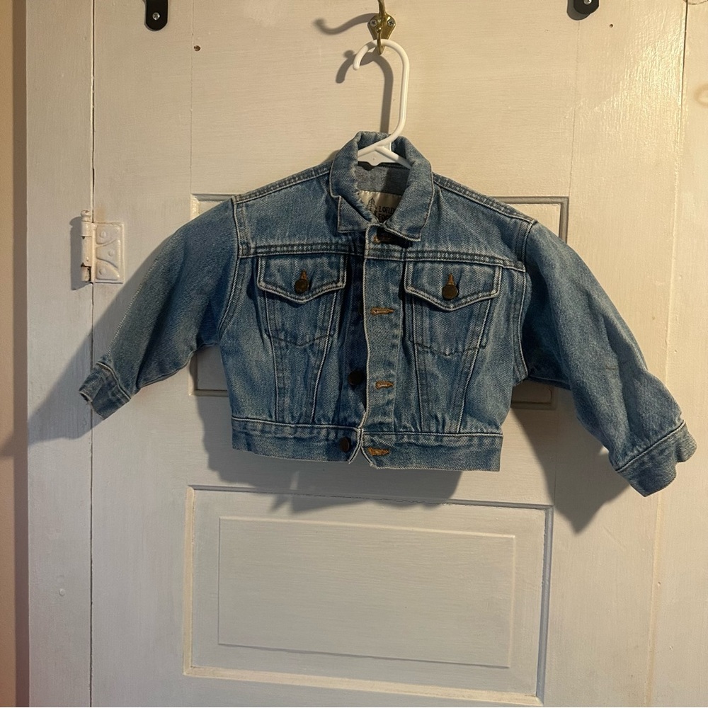 Kids Blue Denim Jacket